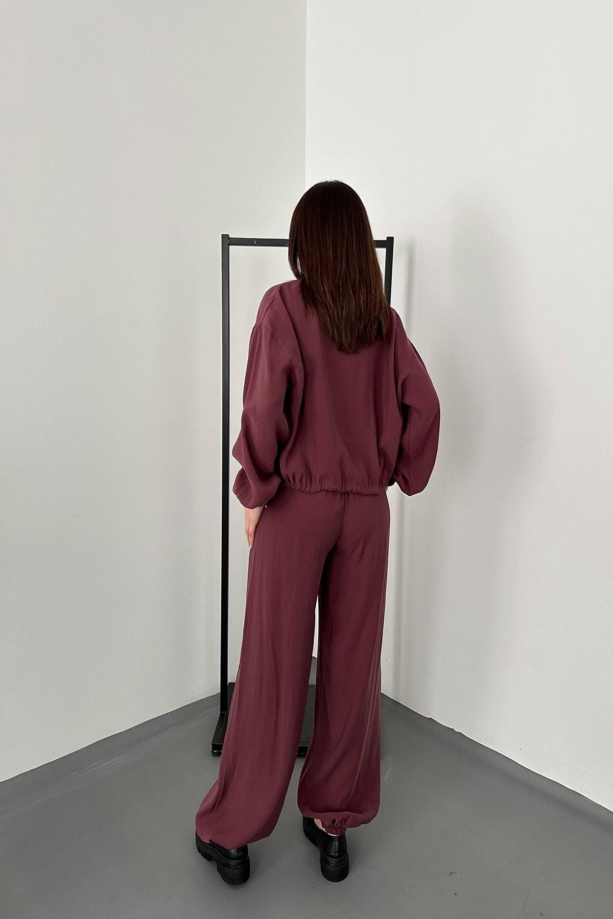 Toptan Mürdüm İkili Modal Takım