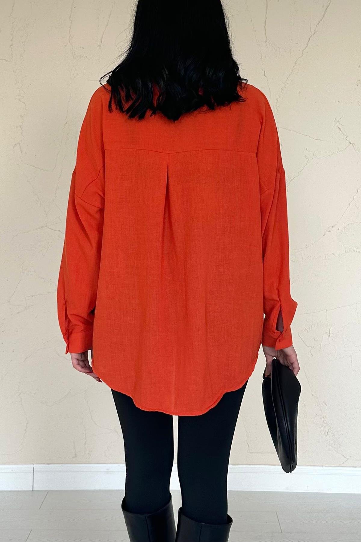 Wholesale Orange Shirt