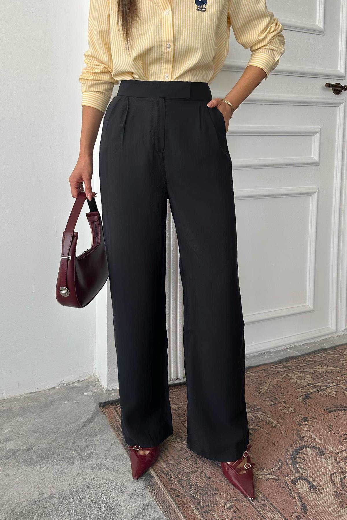 Toptan Siyah Pantolon