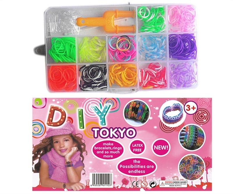 Tokyo Loom Bileklik Yapım Seti Kutulu 480 Parça