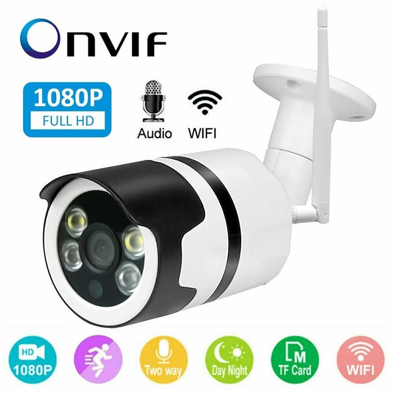 Jo Moyner 2MP Full HD IR Gece Görüşlü Uzaktan Erişim Su Geçirmez Renkli Sesli Hareket Algılama IP Wifi Kamera 128Gb SD Kart İç ve Dış Güvenlik Kamerası
