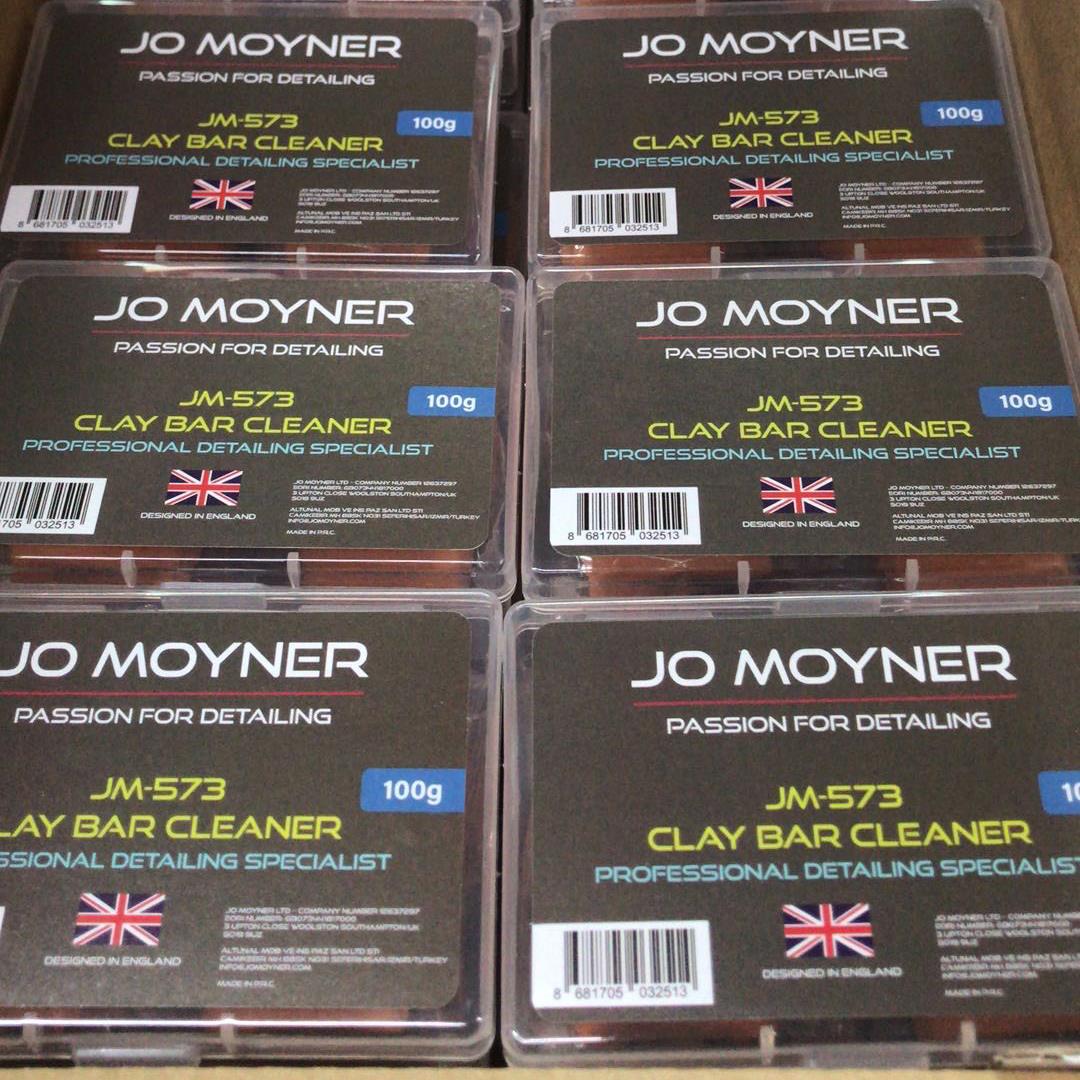 Jo Moyner Clay Bar Kil Hamuru Boya Metal Cam Yüzey Temizleme Kil Hamuru Medium Orange 2x50Gr