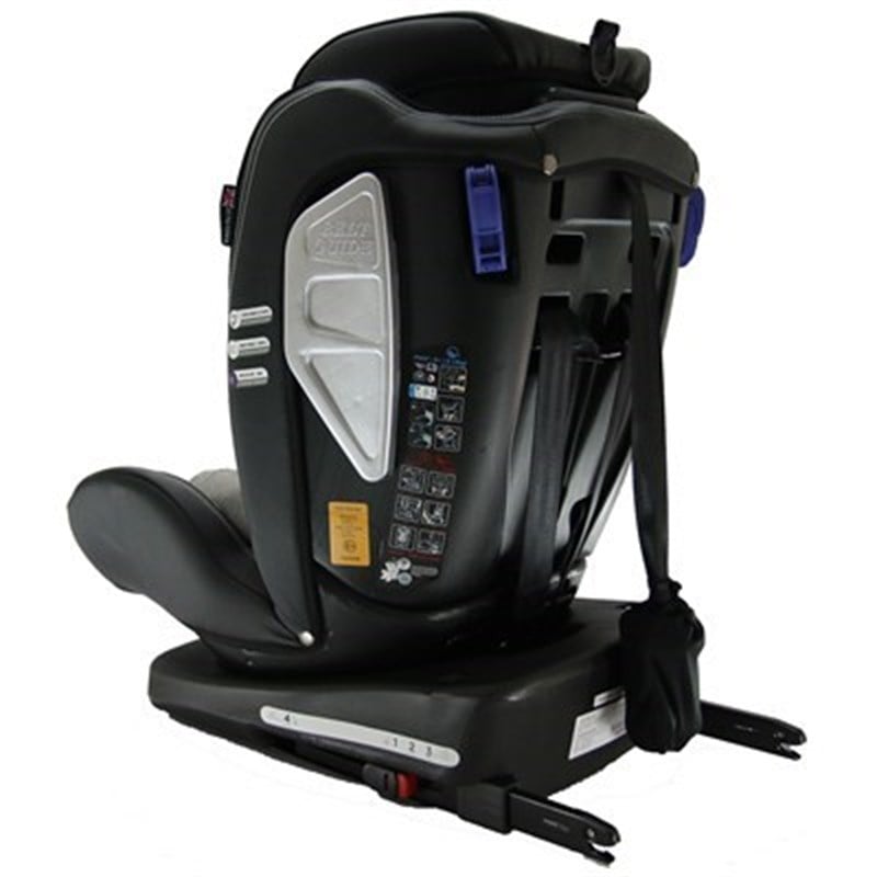 Jo Moyner Exclusive 360 Dönebilen Yatabilir 0-36 Kg Oto Koltuğu ISOFIX/SIP/LATCH Siyah Gri