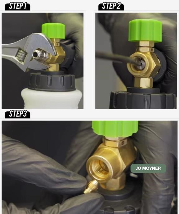 Jo Moyner Foam Lance Köpük Tabancası Nozzle 1.4mm