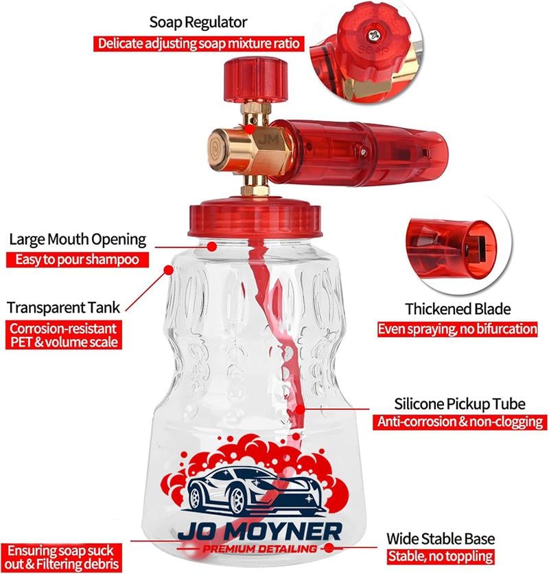 Jo Moyner Hydro GT5 Foam Lance Karcher Köpük Tabancası 1000ml
