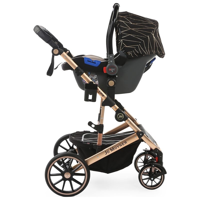 Jo Moyner Lux Gt Line Seyahat Sistem Bebek Arabası 3 In 1 Rose Twig Rose