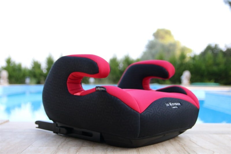 Jo Moyner Maxtech Isofix Bağlantılı 15-36 Kg Oto Koltuğu Yükseltici Booster Kırmızı