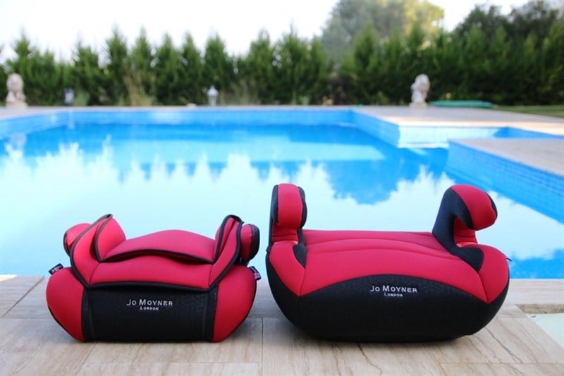 Jo Moyner Maxtech Isofix Bağlantılı 15-36 Kg Oto Koltuğu Yükseltici Booster Kırmızı