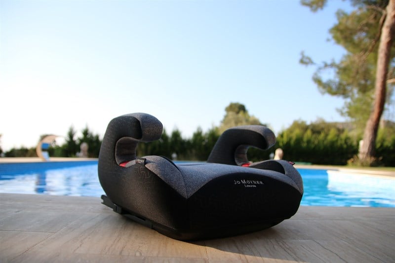 Jo Moyner Maxtech Isofix Bağlantılı 15-36 Kg Oto Koltuğu Yükseltici Booster Gri
