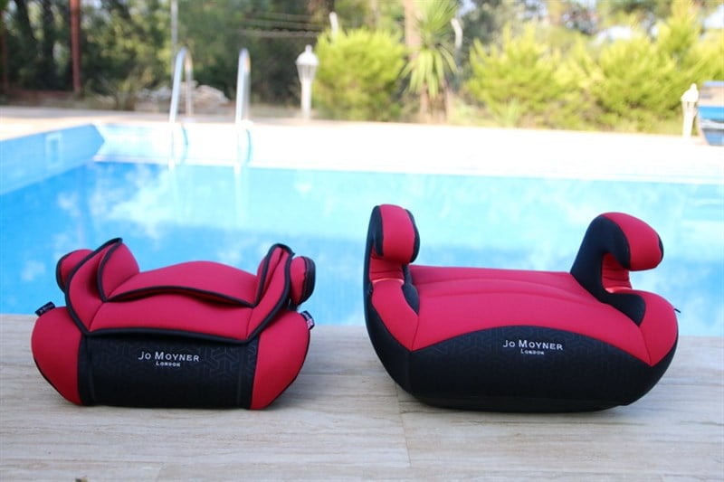 Jo Moyner Maxtech Isofix Bağlantılı 15-36 Kg Oto Koltuğu Yükseltici Booster Kırmızı