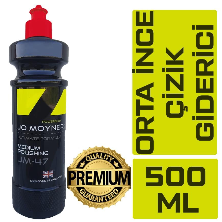 Jo Moyner Medium Cut Compound İnce Çizik Giderici Pasta Hare Giderici 500ml