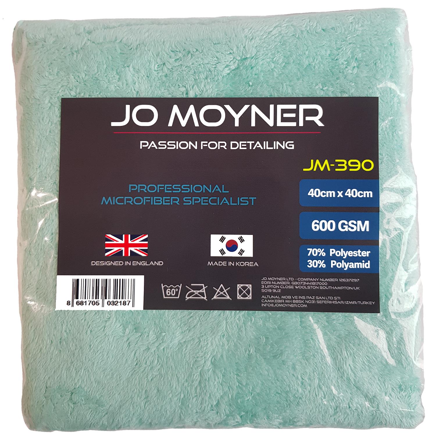 Jo Moyner Mikrofiber Lazer Kesim Buffing Cilalama Parlatma Bezi 40x40 cm JM-390 Kore'den ithal 600 Gsm