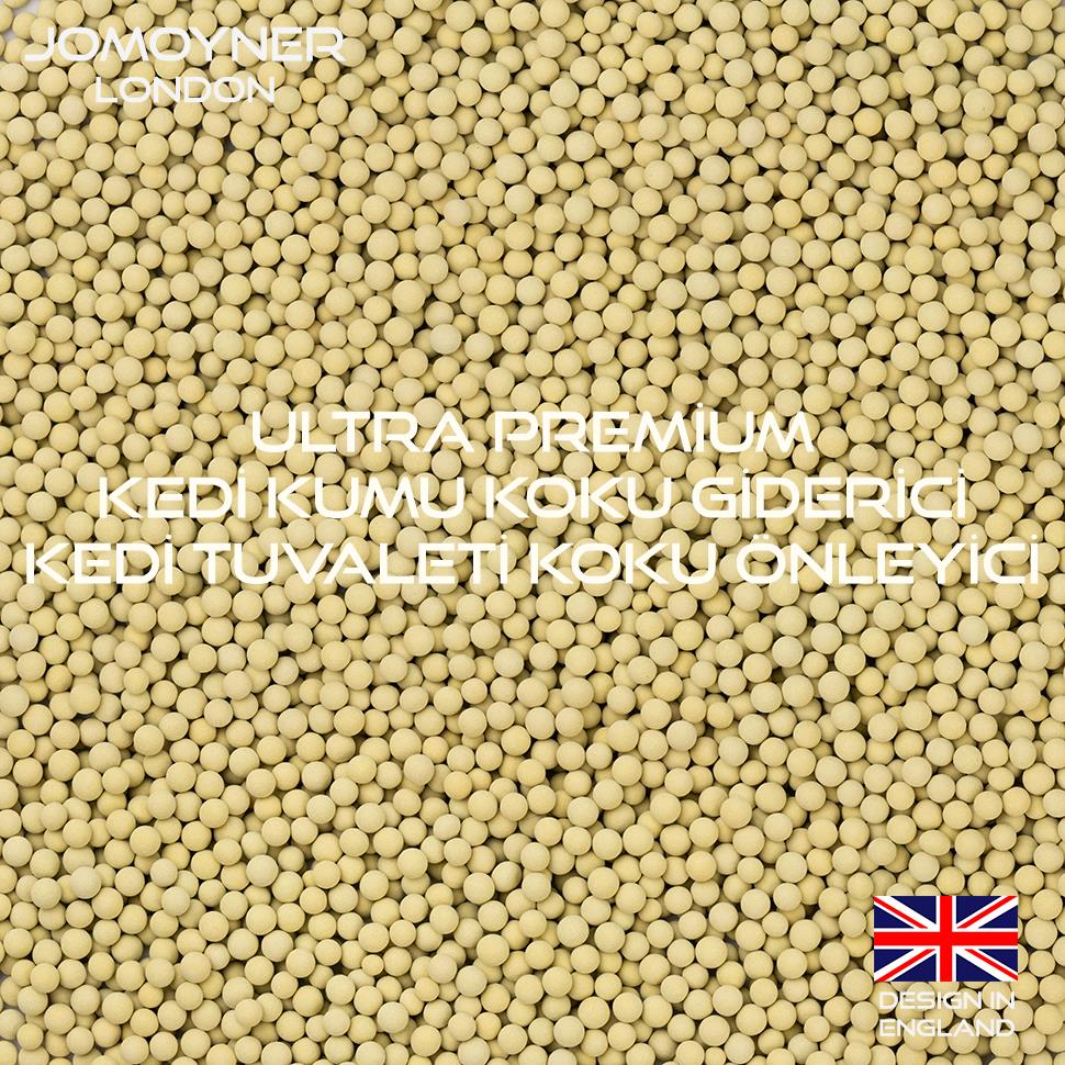 Jo Moyner Premium Kedi Kumu Koku Giderici Kedi Tuvaleti Koku Önleyici Doğal Bentonit Vanilya Kokulu 450Gr