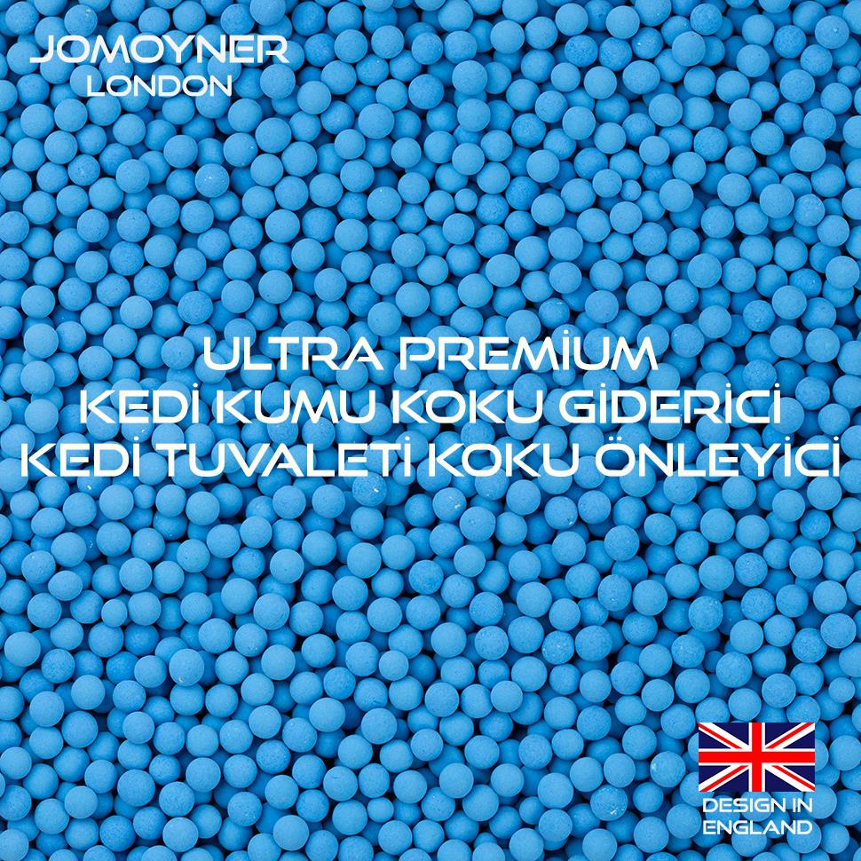 Jo Moyner Premium Kedi Kumu Koku Giderici Kedi Tuvaleti Koku Önleyici Doğal Bentonit Bebek Pudra Kokulu 450Gr