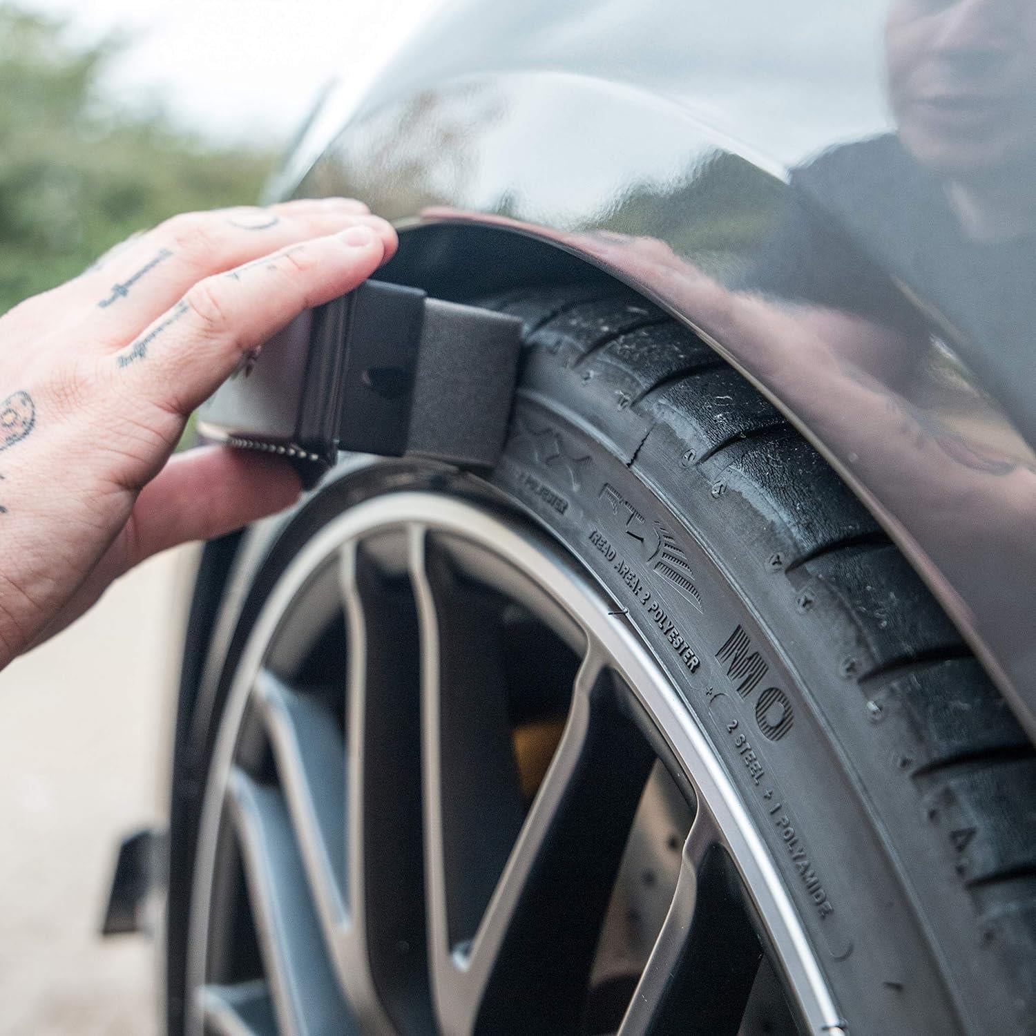 Jo Moyner Tyre & Wheel Trim Applicator Kutulu Lastik Parlatıcı Süngeri Lastik Parlatma Süngeri