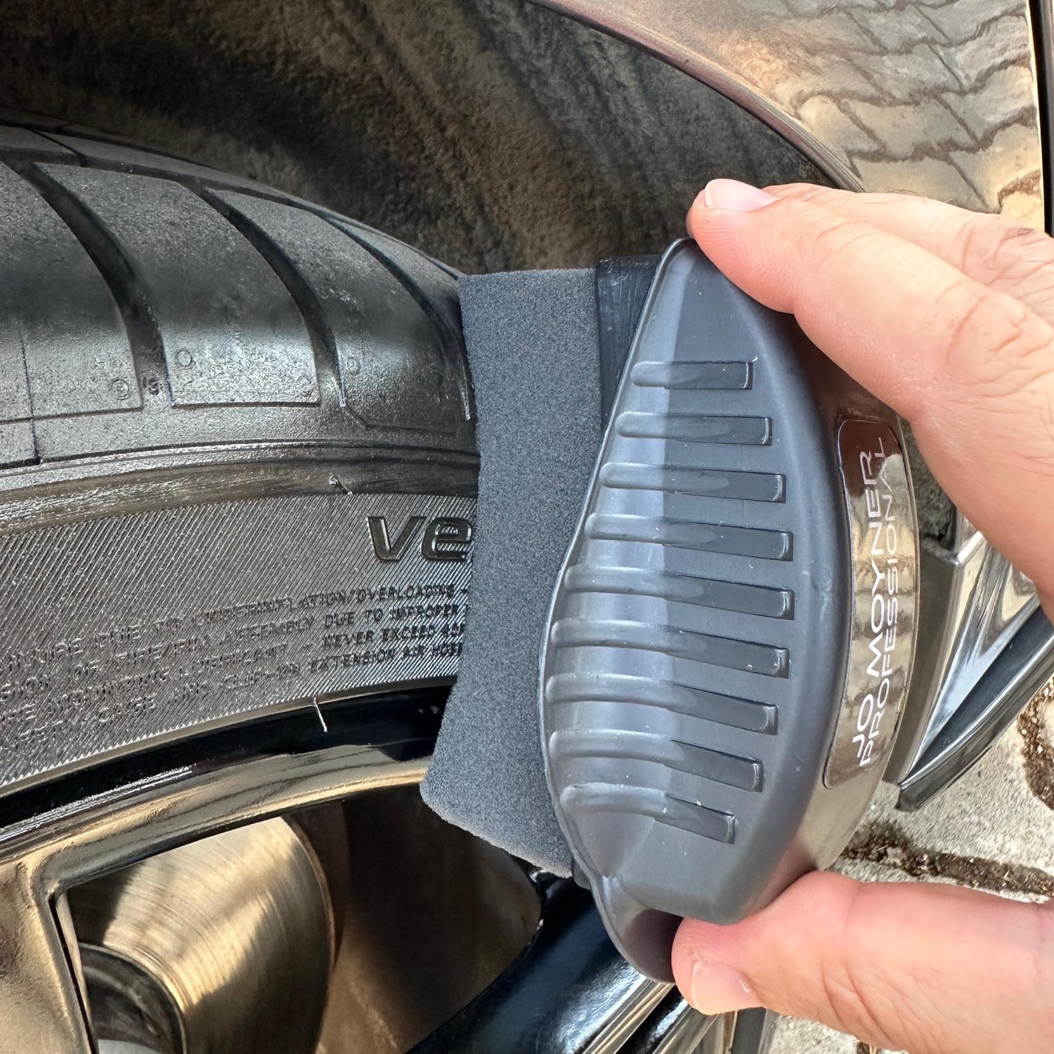 Jo Moyner Tyre & Wheel Trim Applicator Kutulu Lastik Parlatıcı Süngeri Lastik Parlatma Süngeri