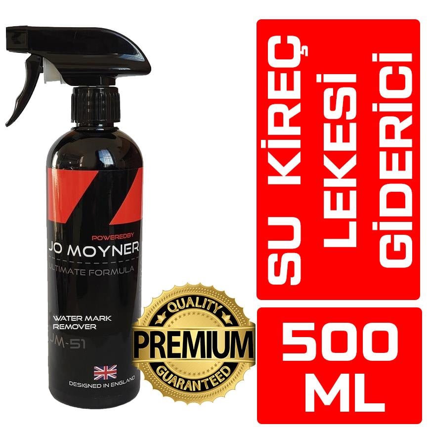 Jo Moyner Water Spot Remover Su ve Kireç Lekesi Temizleyici-Araç Yüzeyleri Su izi Giderici-500ML
