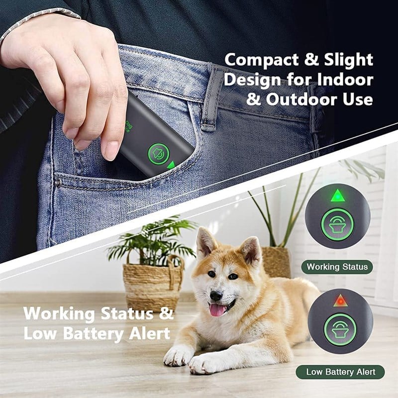 Tokyo MAX Şarj Edilebilir Ultrasonik Köpek Kovucu Kedi Kovucu (50 m)