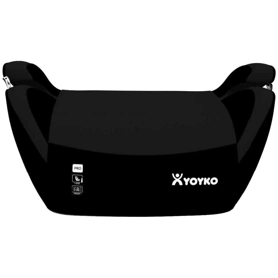 Yoyko 15-36 Kg Oto Koltuğu Yükseltici i-Size Premium Booster Siyah