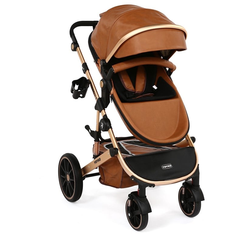Yoyko Capsule Egg Travel Seyahat Sistem Bebek Arabası Kahve Rose