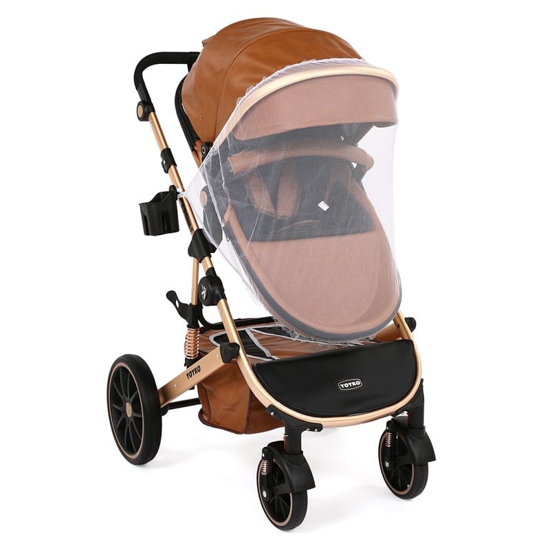 Yoyko Capsule Egg Travel Seyahat Sistem Bebek Arabası Kahve Rose