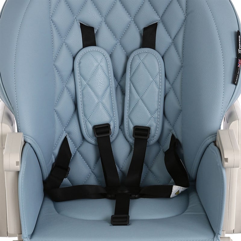 Yoyko Deluxe Mama Sandalyesi Mavi Silver