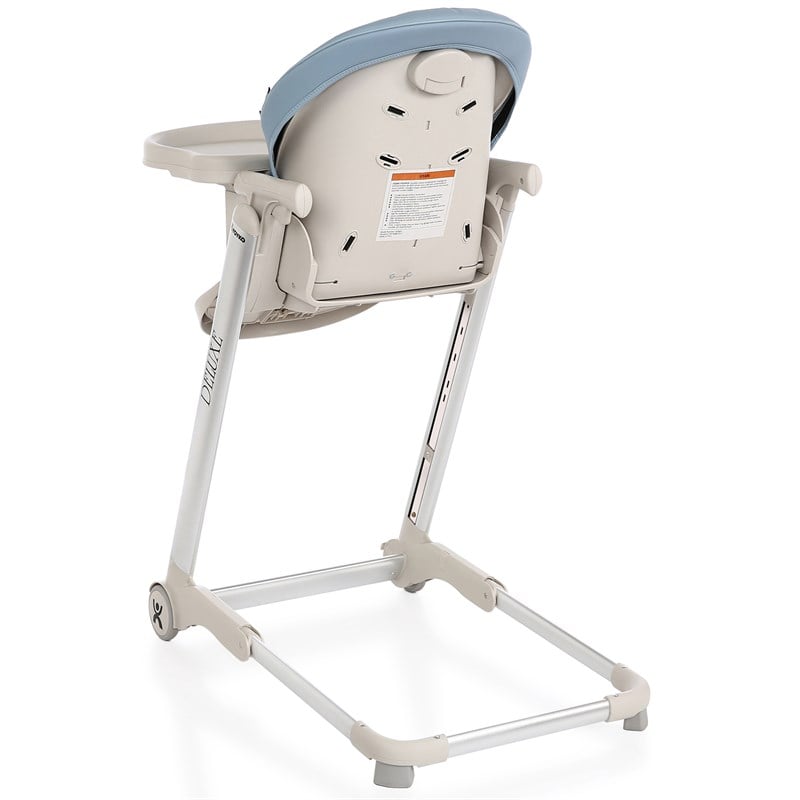 Yoyko Deluxe Mama Sandalyesi Mavi Silver