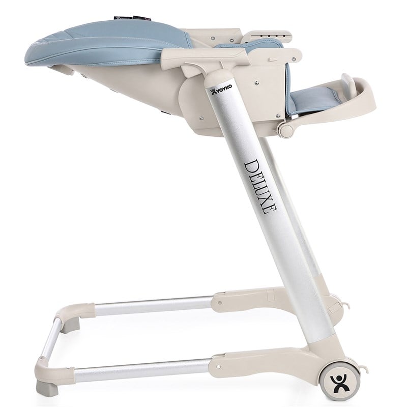 Yoyko Deluxe Mama Sandalyesi Mavi Silver