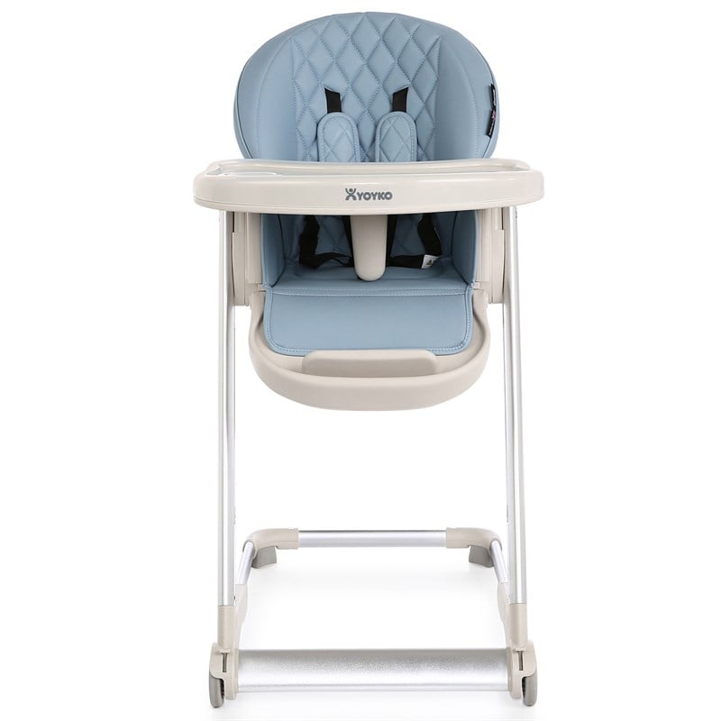 Yoyko Deluxe Mama Sandalyesi Mavi Silver