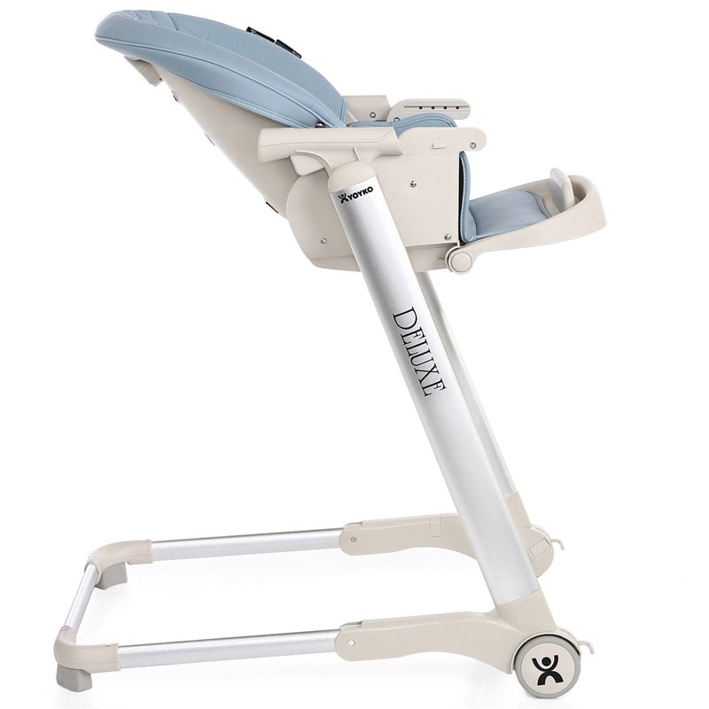 Yoyko Deluxe Mama Sandalyesi Mavi Silver