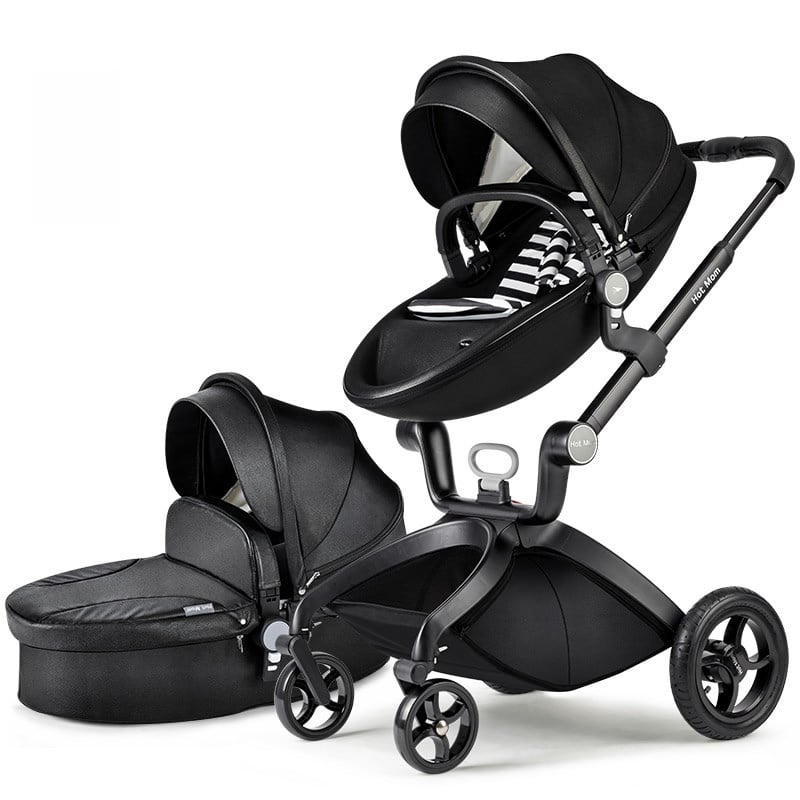 Yoyko Hotmom Bebek Arabası 2 in 1 Siyah