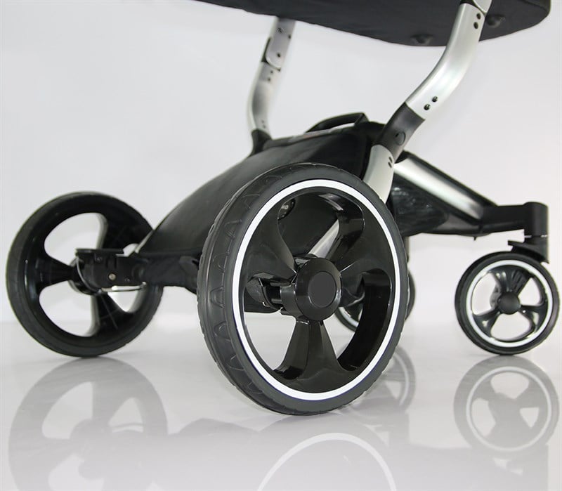 Yoyko Innovation Bebek Arabası 3 in 1 Gri Silver Kapitoneli