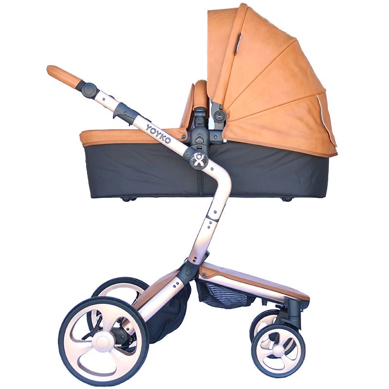 Yoyko Innovation Bebek Arabası 3 in 1 Kahve Rose