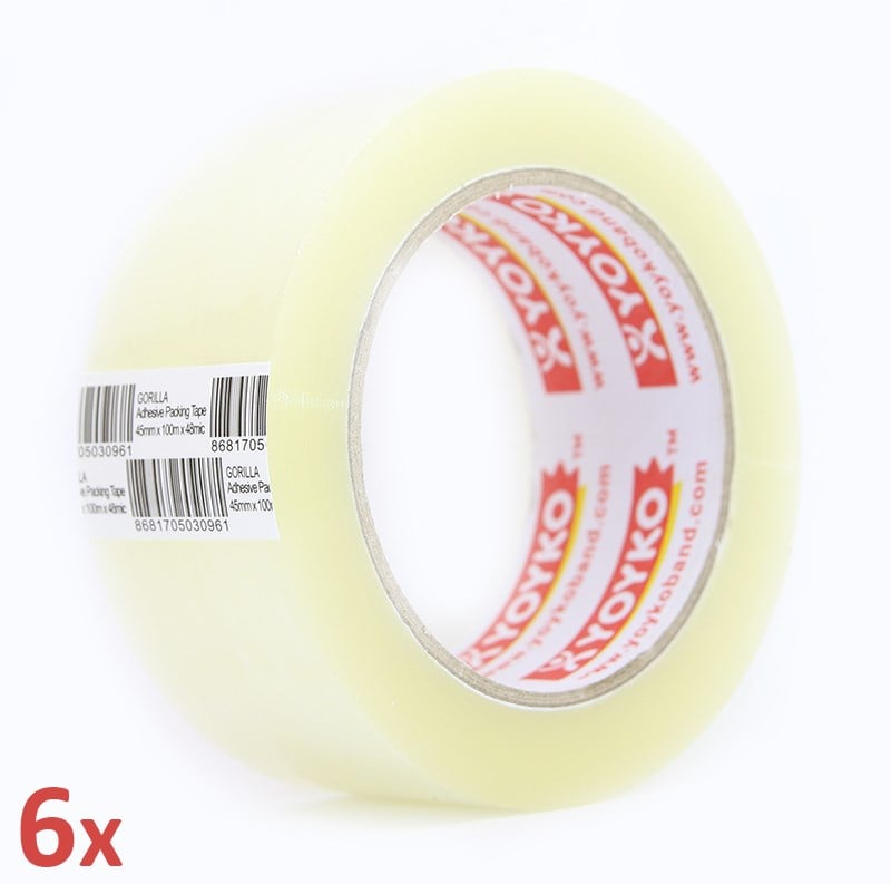Yoyko Koli Bandı Goril 45mm X 100metre 48micron 6 Adet