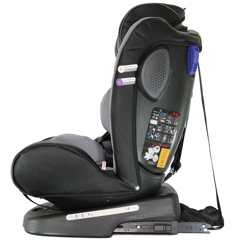 Yoyko Ultimate Dönebilir Yatabilir 0-36 Kg Deri Oto Koltuğu ISOFIX/SIP/LATCH Gri