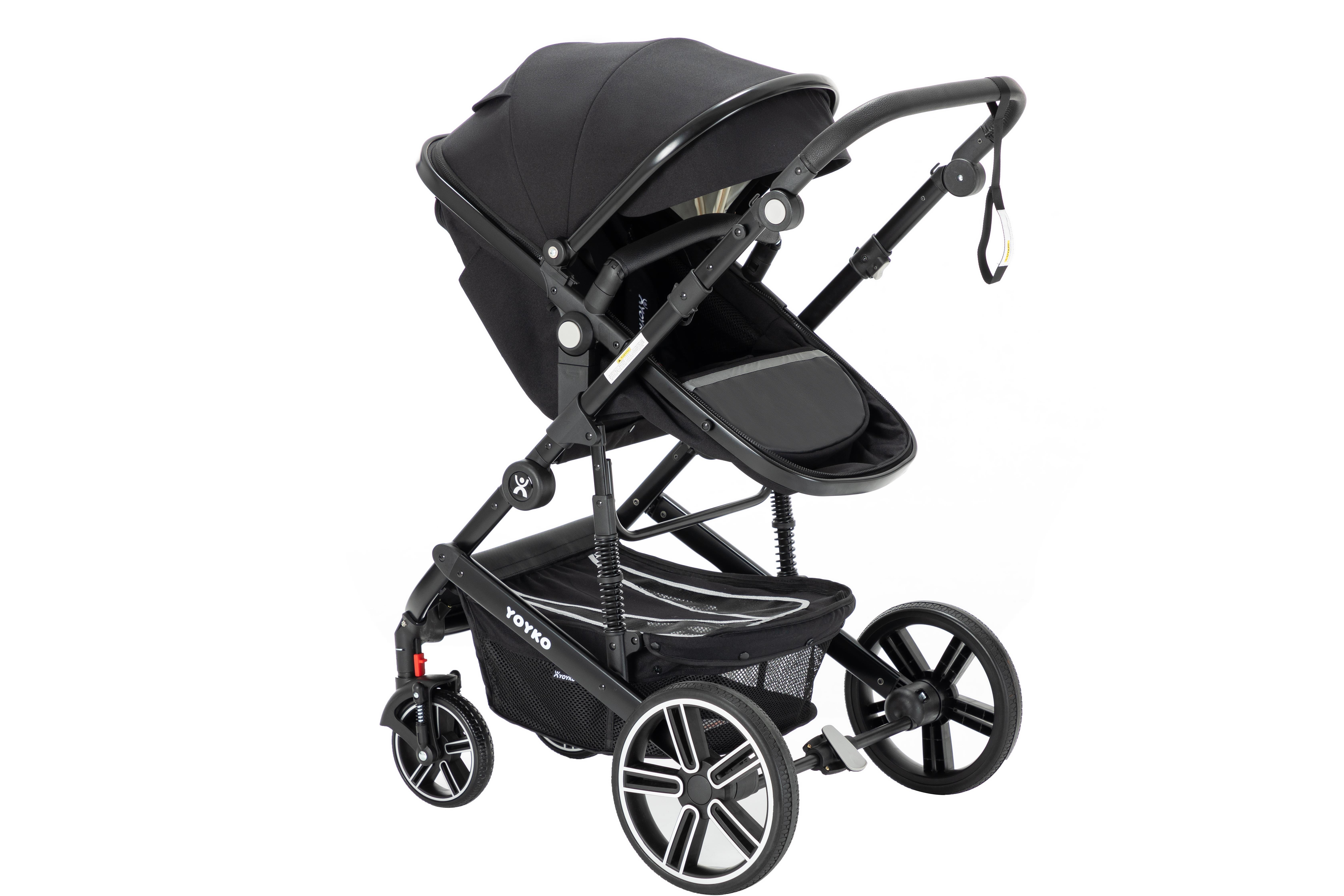 Yoyko Ultimate Travel Sistem Bebek Arabası 3 in 1 Siyah Siyah