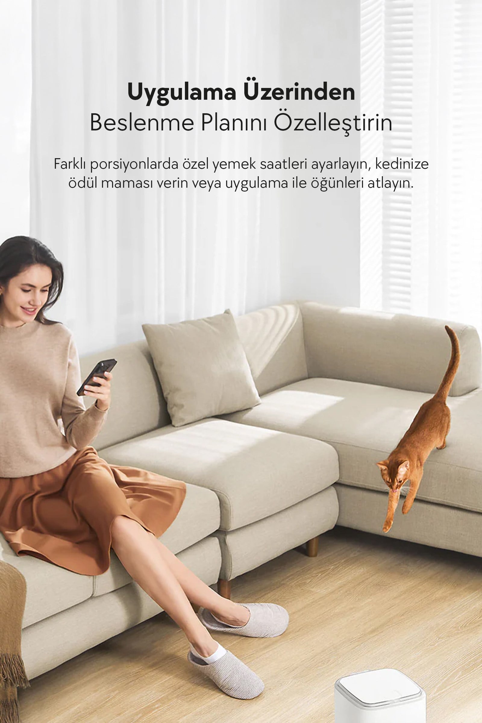 CATLINK Otomatik Mama Kabı 4 Lt PRO
