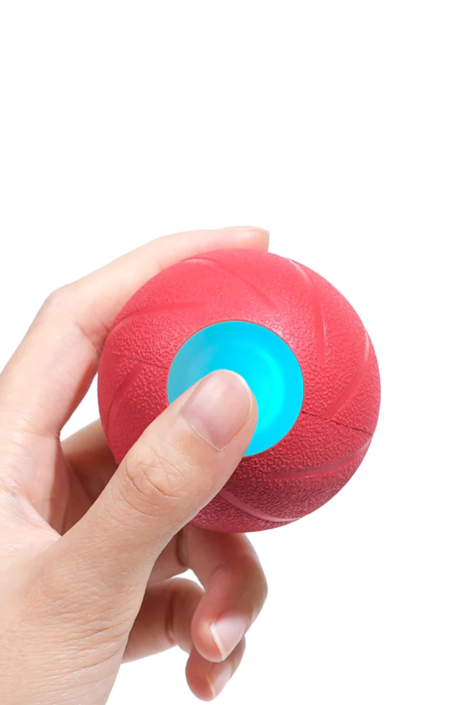 Cheerble Şarjlı Akıllı İneraktif Köpek Oyun Topu Kırmızı Small 5.5 cm