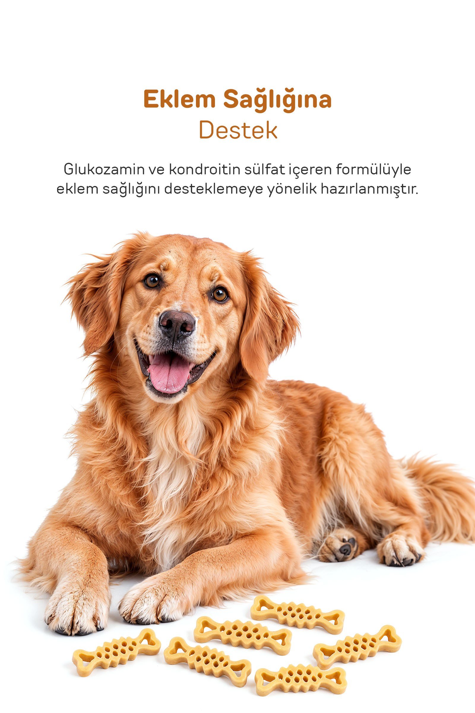 Howbone How Chewy Orijinal Dilim Köpek Ödül Maması Kalça ve Eklem Destekli 70 g