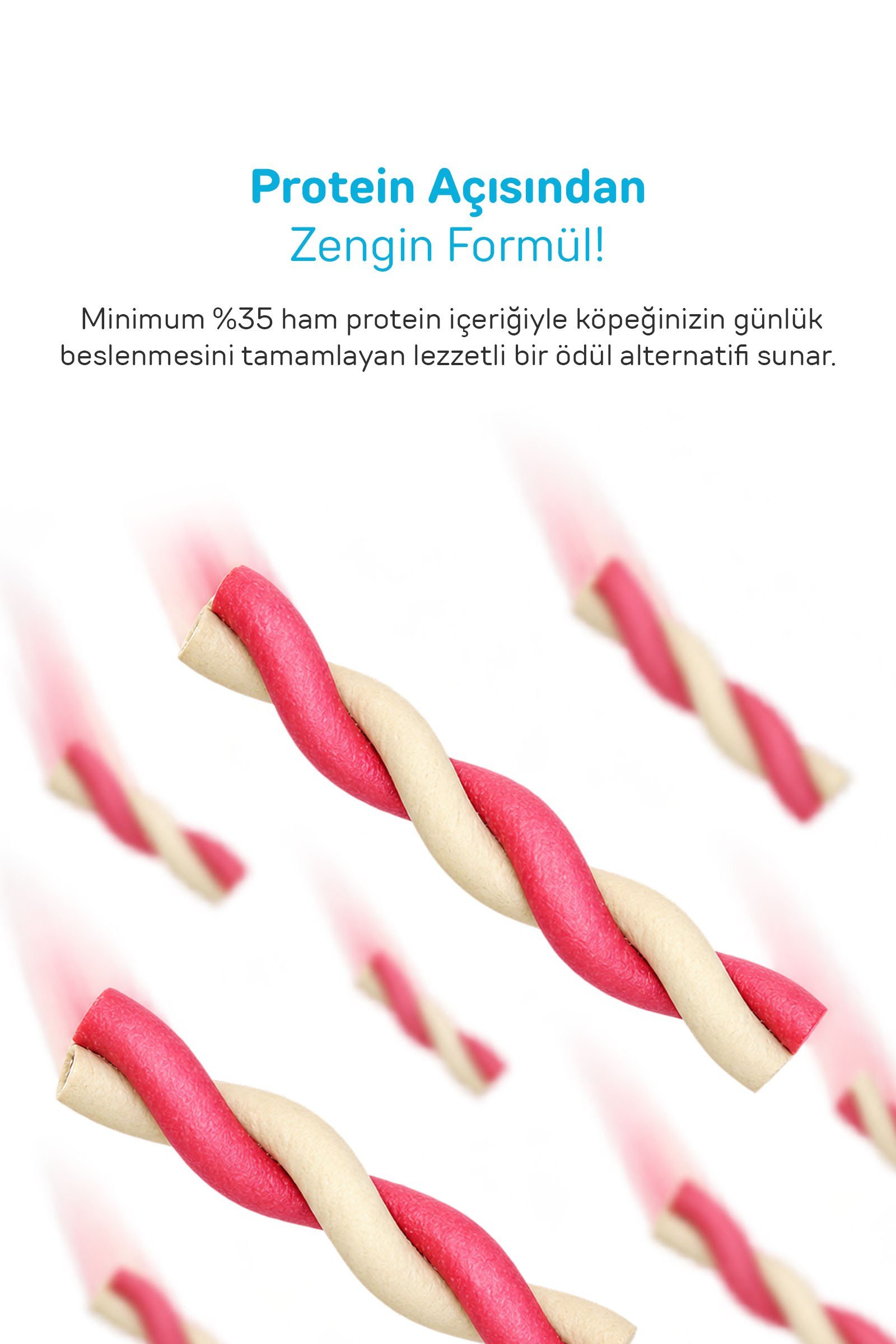 Howbone Keçi Sütü ve Orman Meyveli Burgu Çubuk Köpek Ödül Maması 80 g