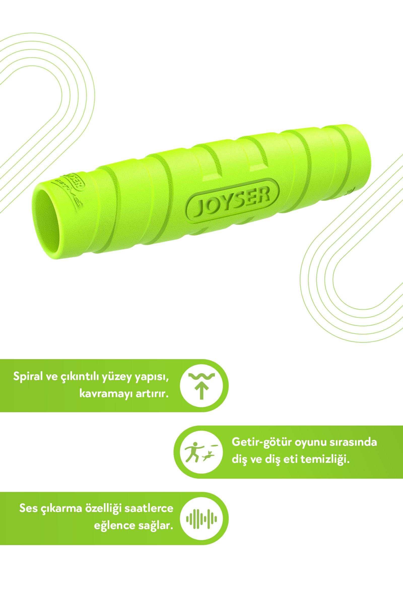 JOYSER Active Holestick Dayanıklı Çift Yönlü Köpek Oyuncağı Yeşil