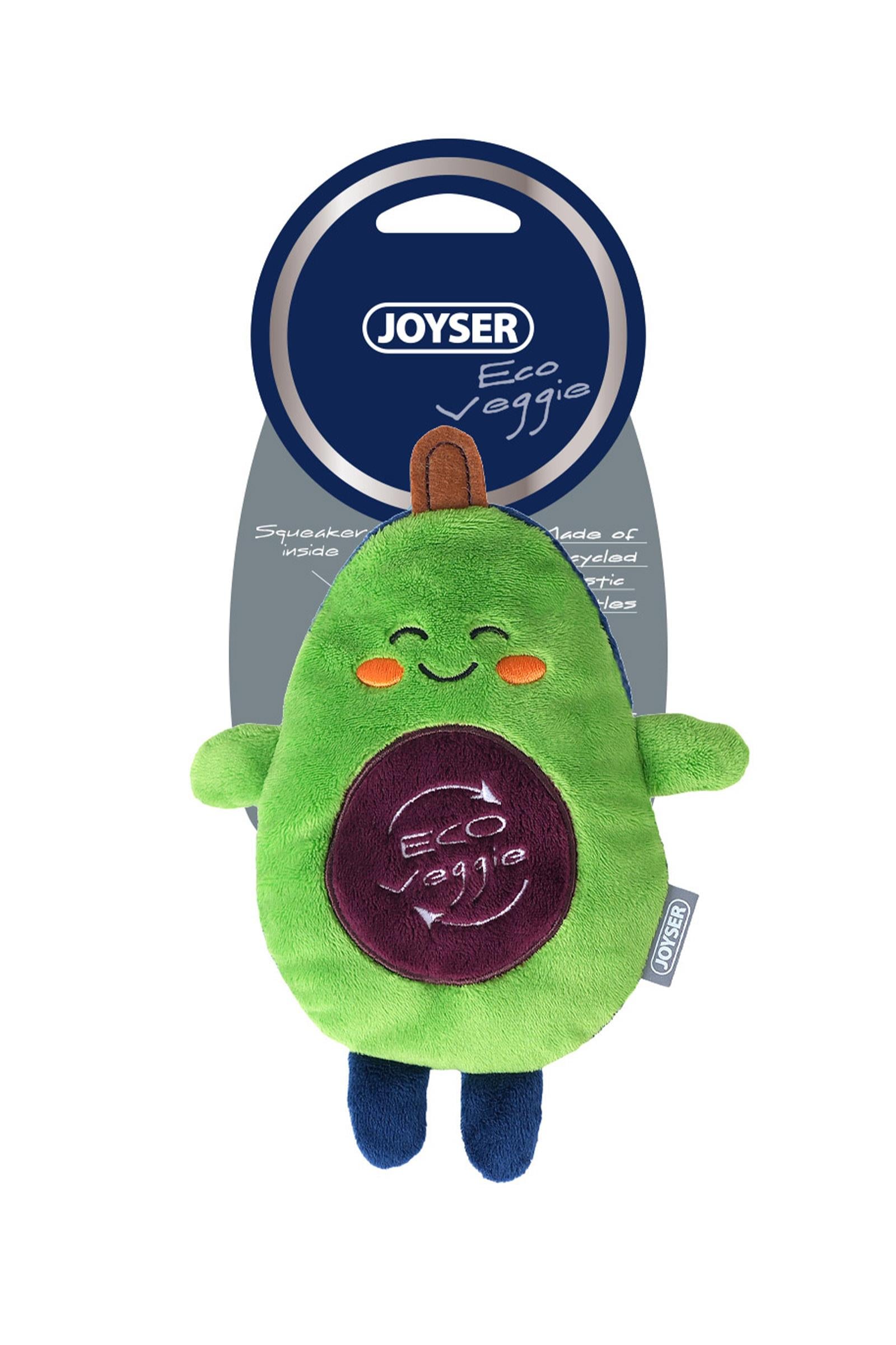JOYSER ECO Veggie Avokado, Ödül Mamaları için Cepli Köpek Oyuncağı 15 cm