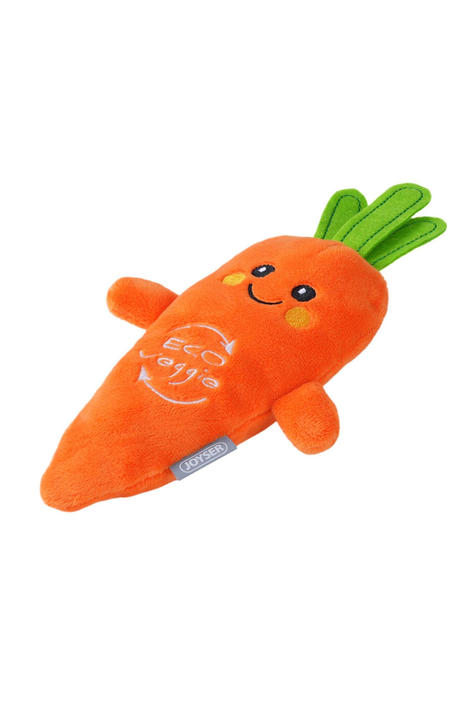 JOYSER ECO Veggie Havuç, Ödül Mamaları için Cepli Köpek Oyuncağı 15 cm