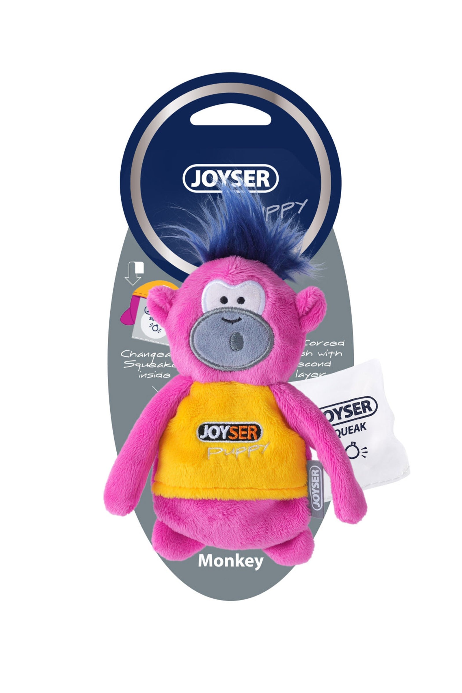 JOYSER Maymun Köpek Oyuncağı 12 cm