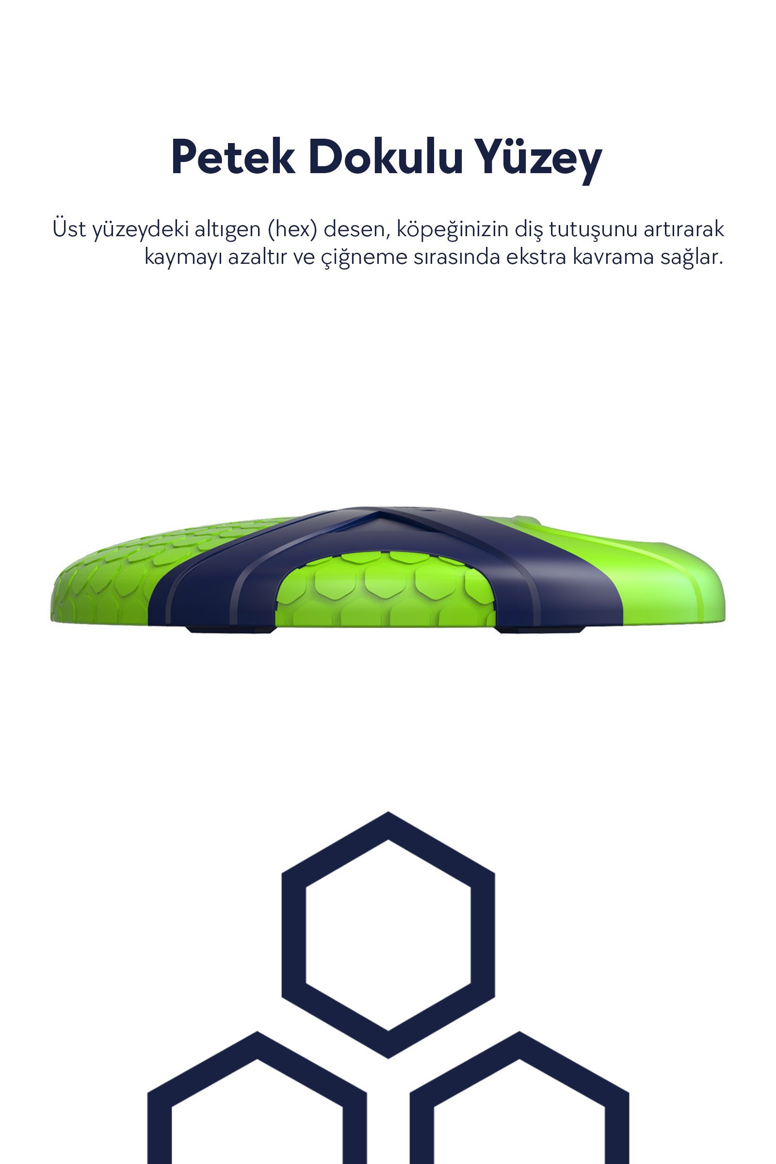 JOYSER Netrix Frisbee Hafif ve Köpük Frizbi Köpek Oyuncağı 24 cm