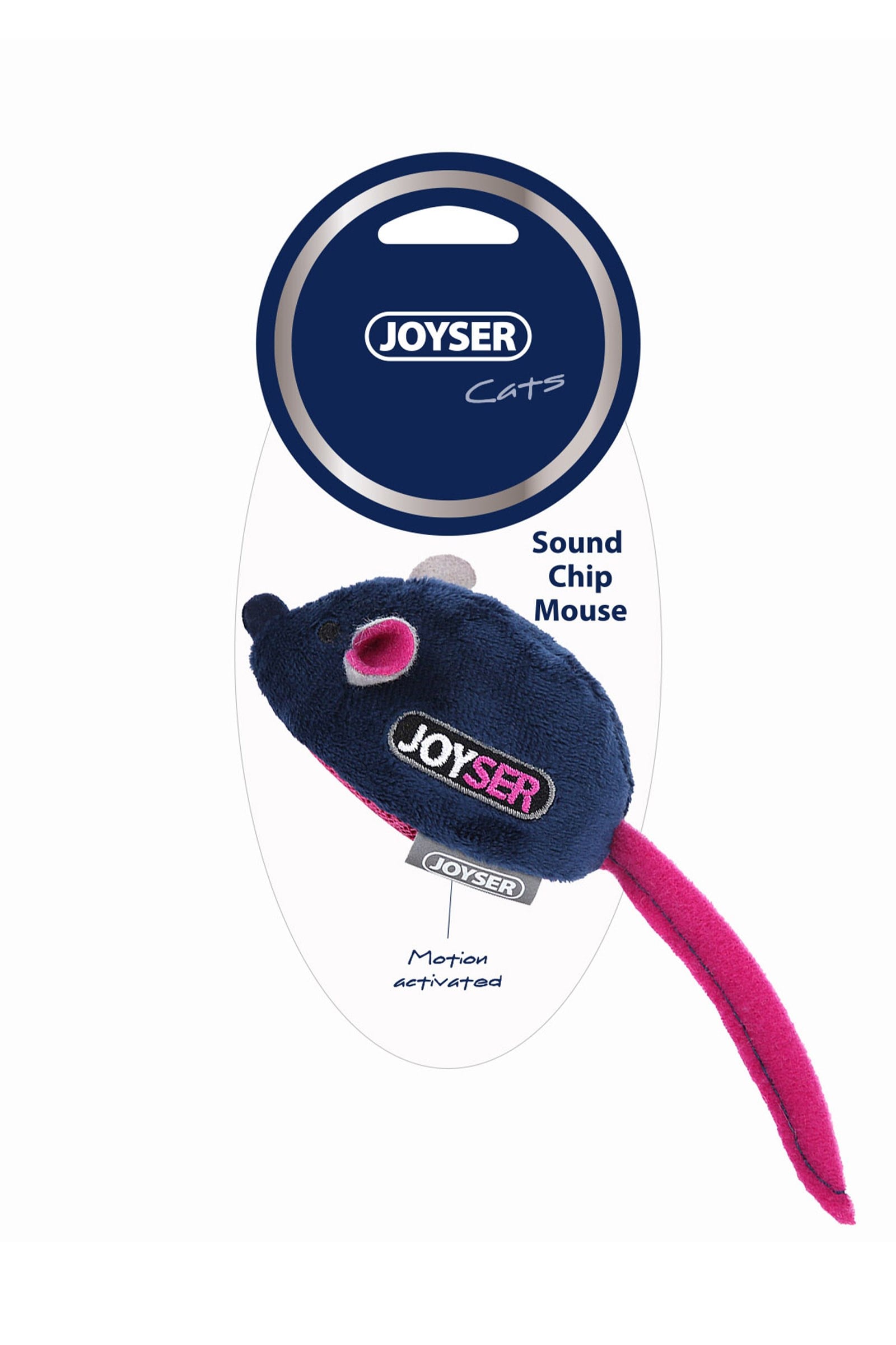 JOYSER  Sesli Hareketli Fare, Kedi Oyuncağı 16 cm