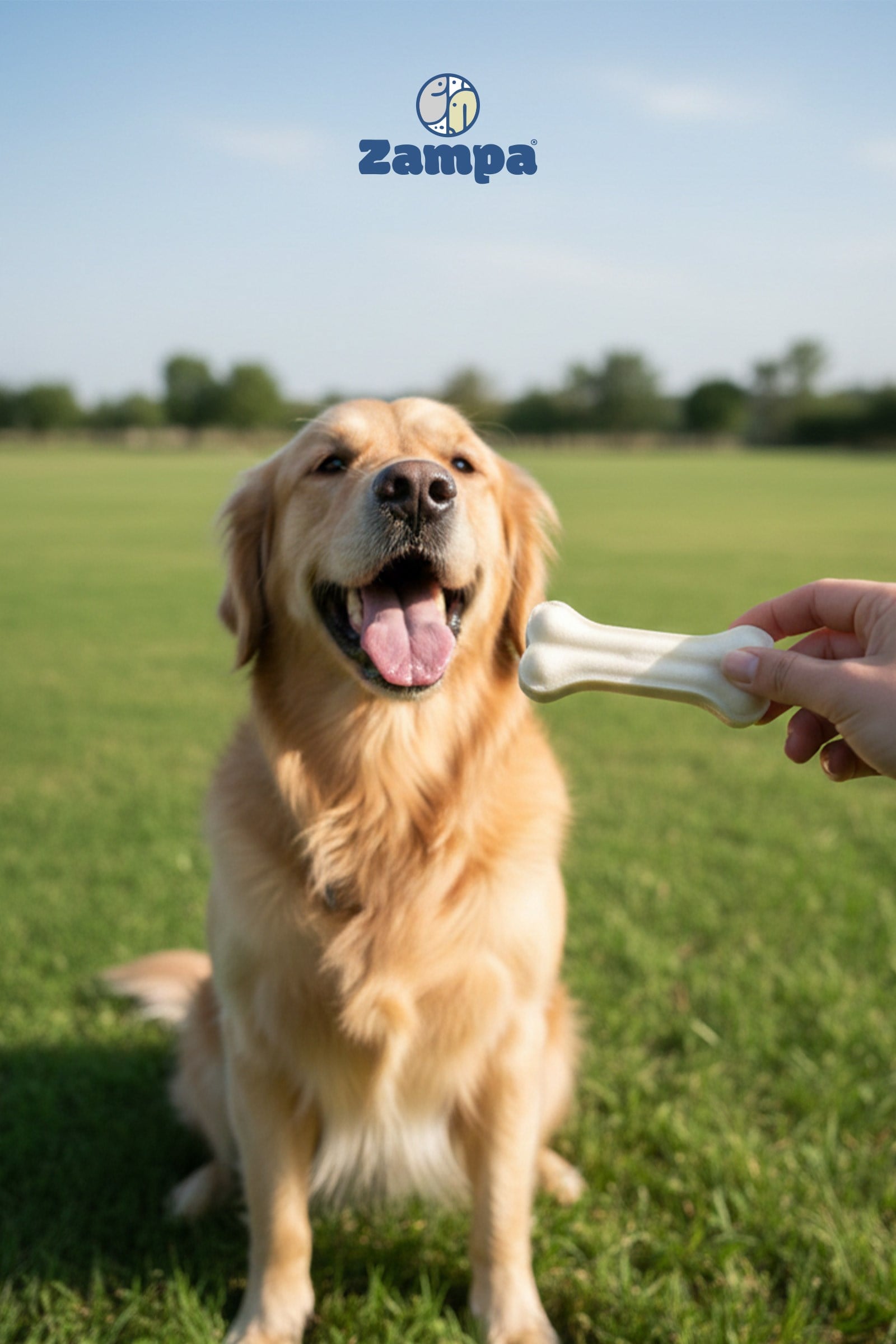 Zampa Beyaz Press Kemik Köpek Ödülü 5 li 20-25g