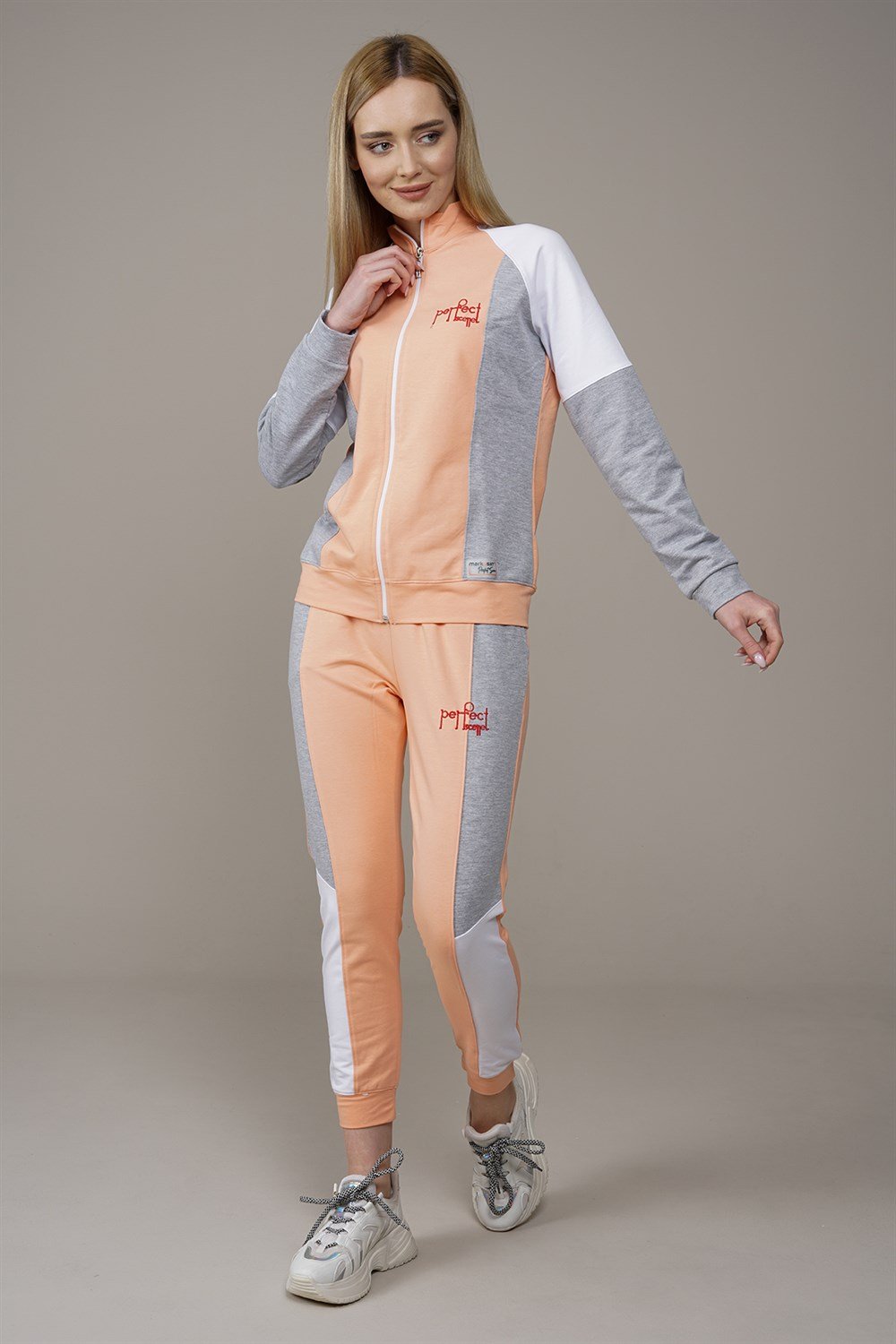 Kadın Garnili Eşofman Takımı  SomonM1002