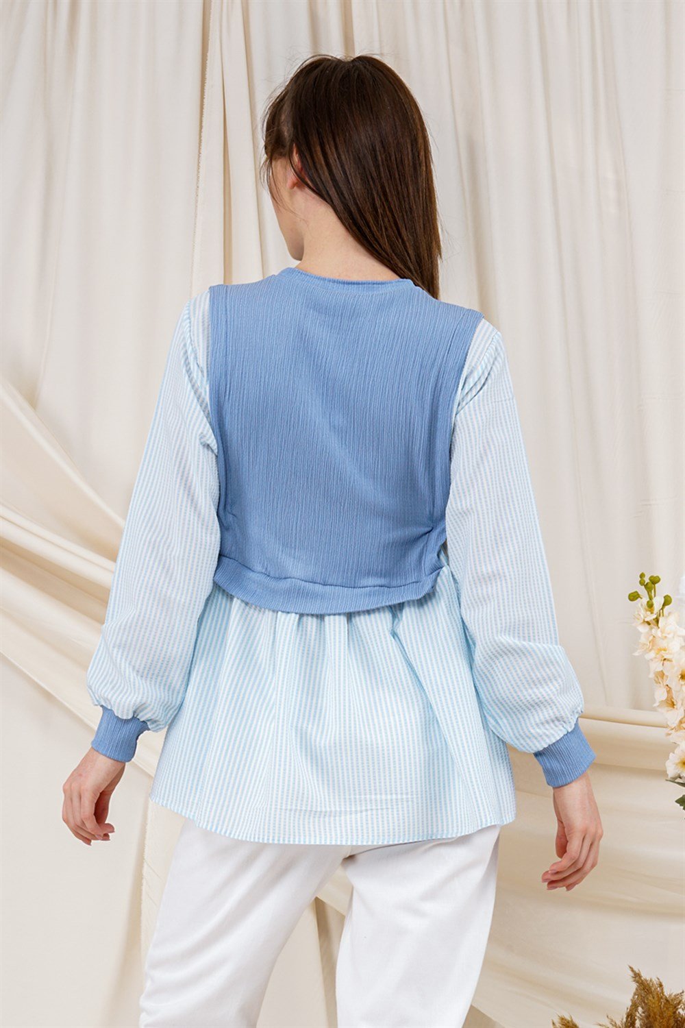 تونيك للنساء أزرقT2115