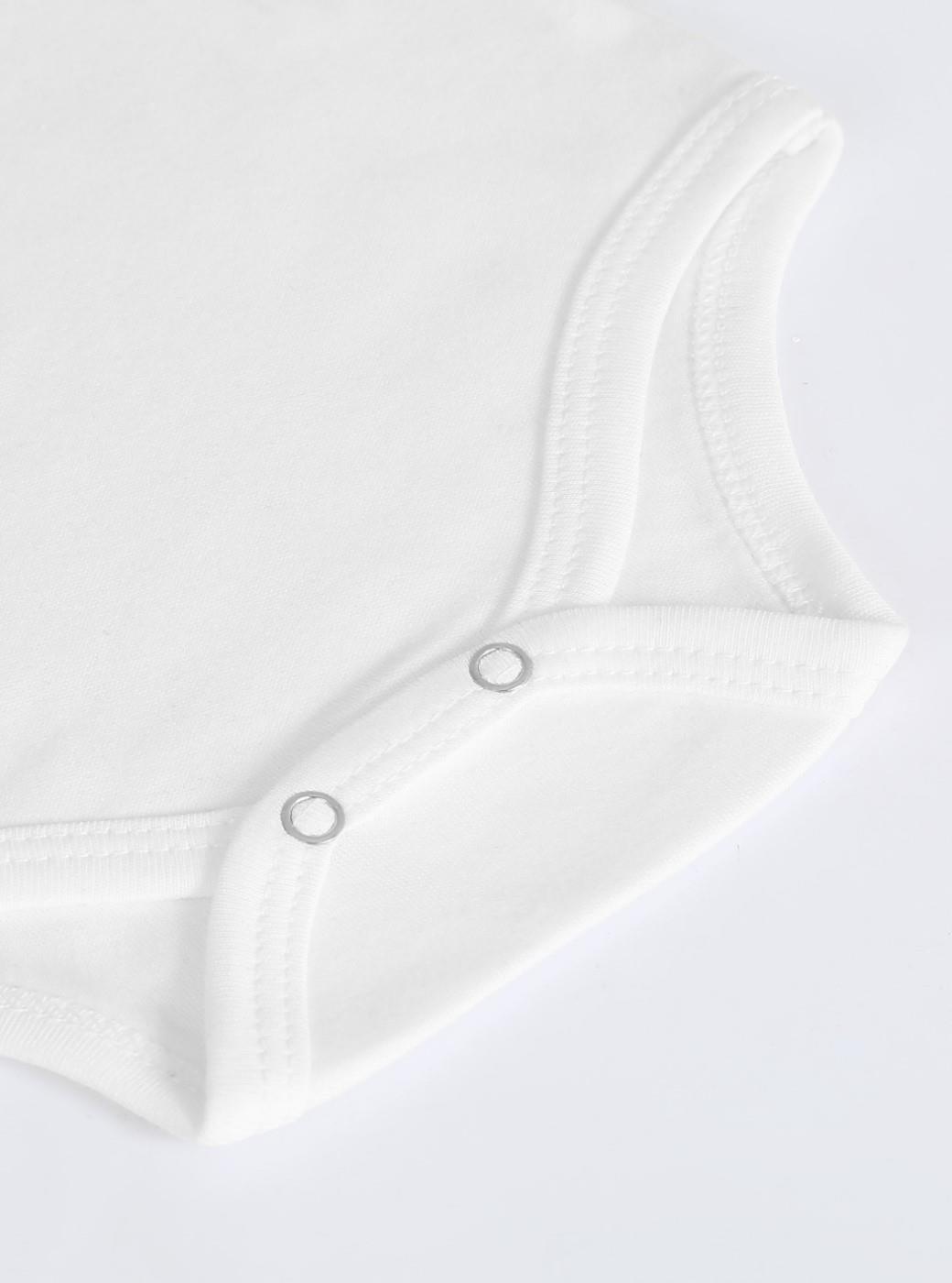 5'Li Zıbın Bebek Askılı Çıtçıtlı Body %100 Pamuk